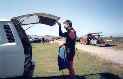 Mattias hade en lyckad dag